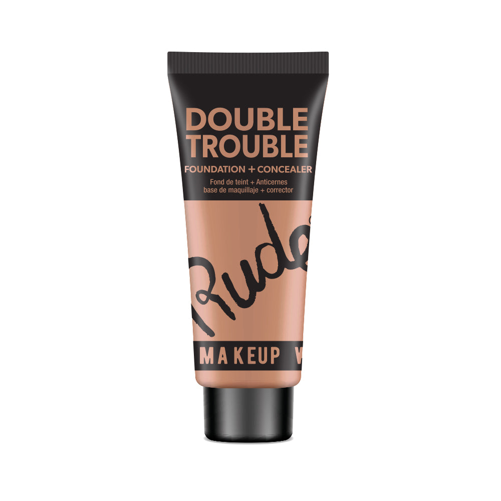 RUDE Double Trouble Foundation + Concealer