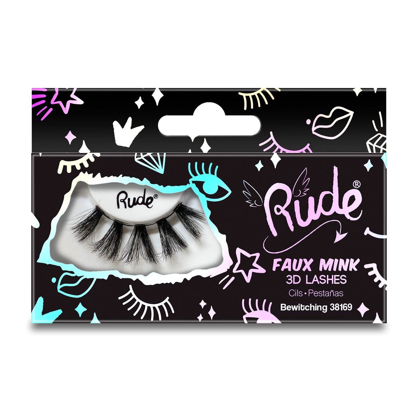 RUDE Essential Faux Mink 3D Lashes