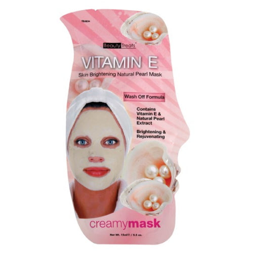 BEAUTY TREATS Vitamin E Skin Brightening Natural Pearl Mask - BT204VE