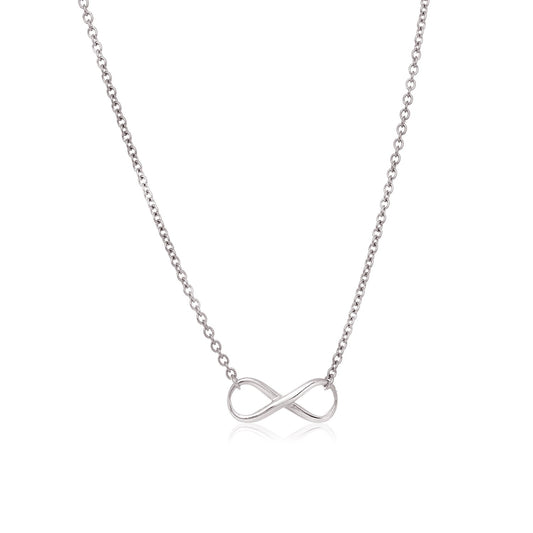 Sterling Silver Infinity Symbol Necklace