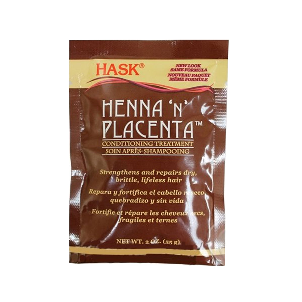 HASK Henna N Placenta Conditioning Treatment, 2 oz(New)