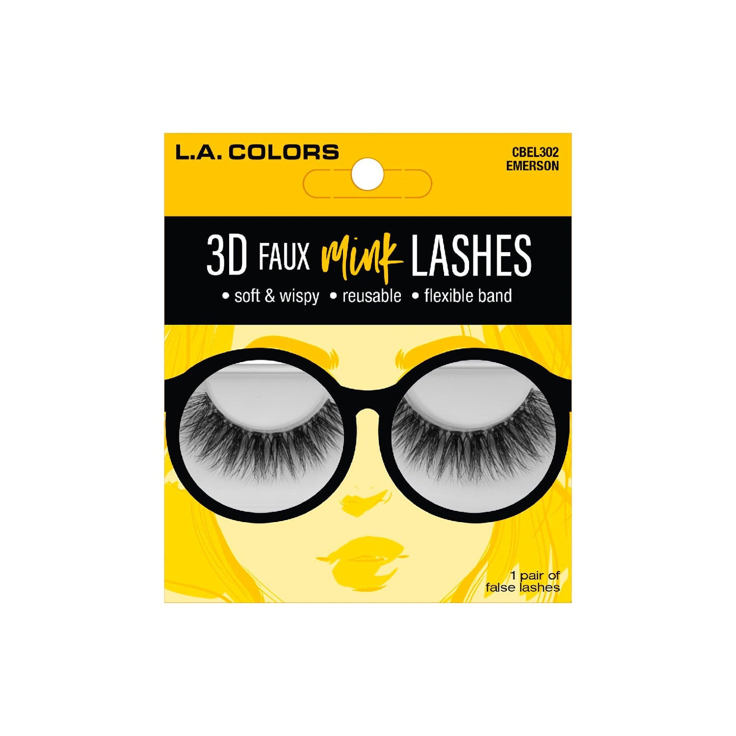 L.A. COLORS 3D Faux Mink Lashes