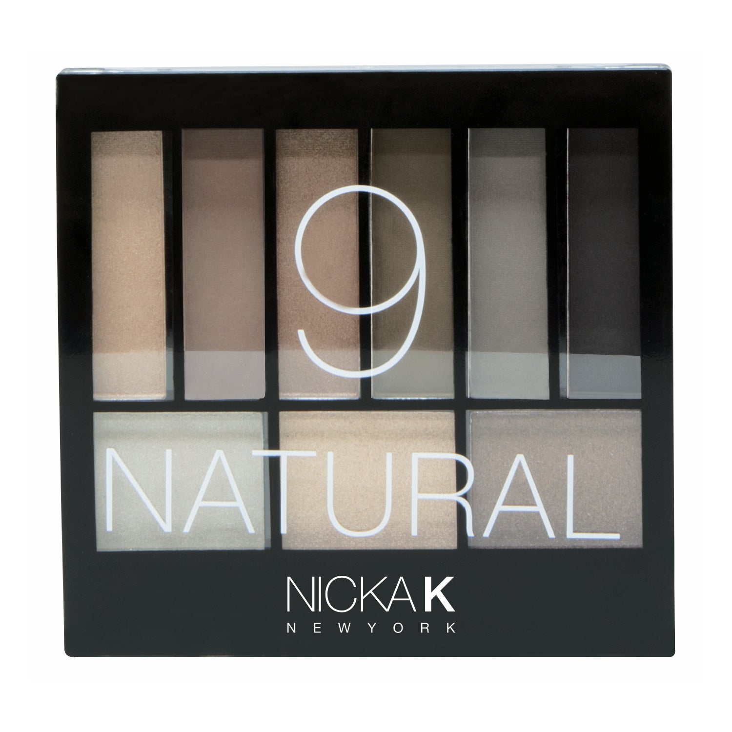 NICKA K Perfect 9 NATURAL Eyeshadow Palette Set