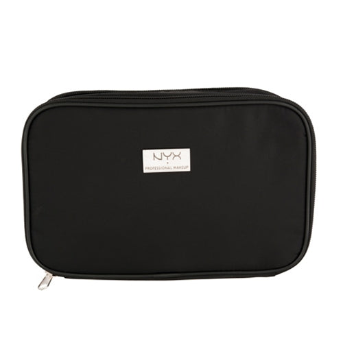 NYX Black Large Rectangular Zipper Makeup Bag - Black