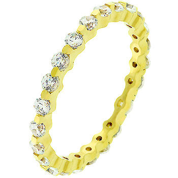 Golden Lace Eternity Band