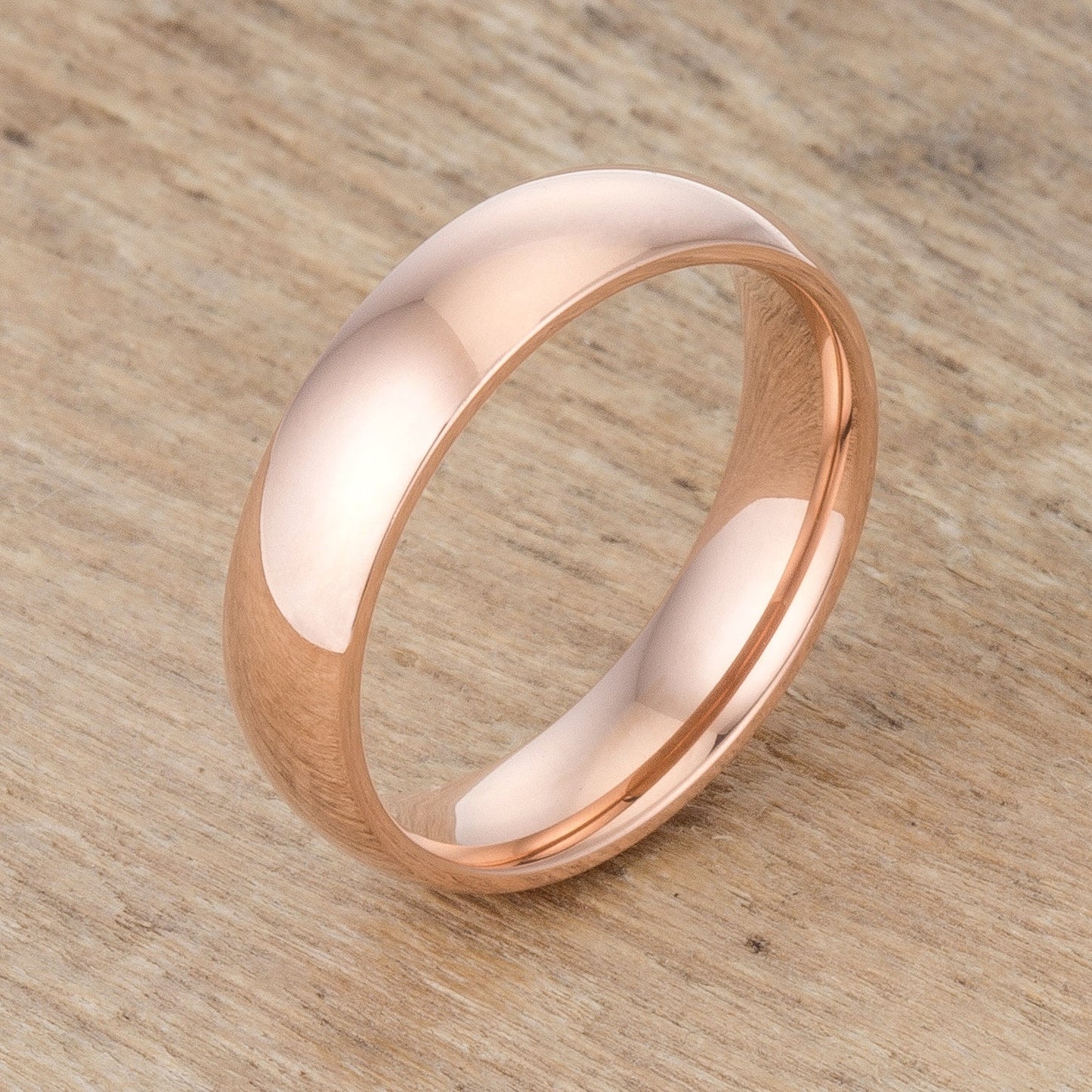 5 mm IPG Rose Gold Stainless Steel Band