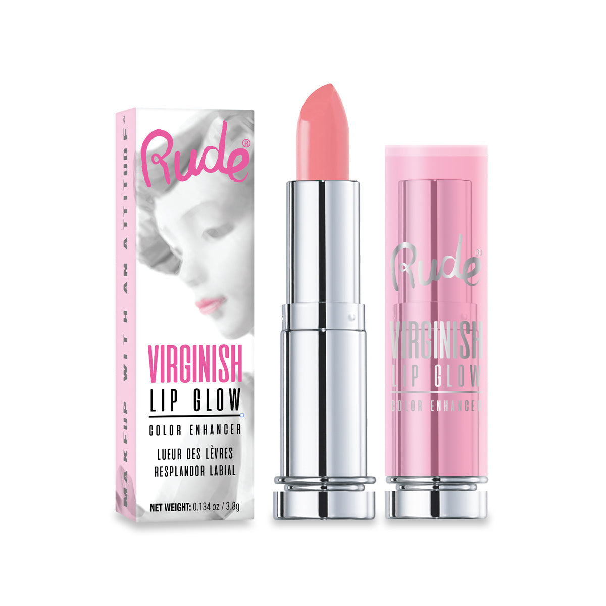 RUDE Virginish Lip Glow Color Enhancer