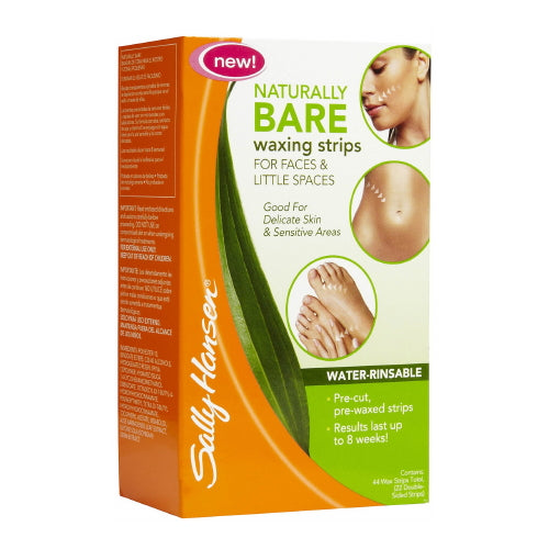 SALLY HANSEN Naturally Bare Waxing Strips for Faces & Little Spaces - Waxing Strips (DC)