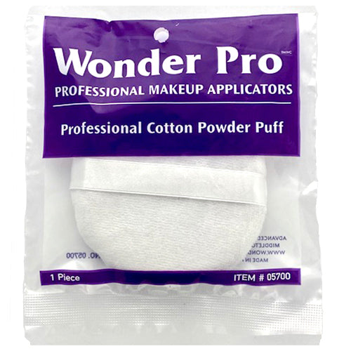 Wonder Pro Cotton Powder Puff For Body - 1 Count