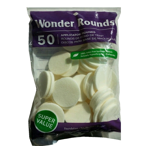 Wonder Wedge 50 Large Cosmetic Wedges - Large White